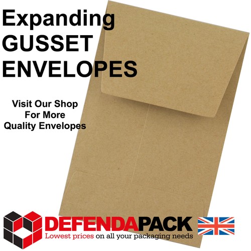 Manila gusset envelopes - a4,