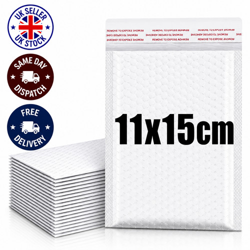 Bubble envelopes white pack - bubble,
