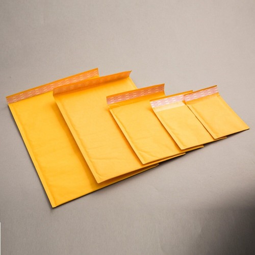 Gold padded bubble envelopes - padded,