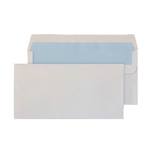 White self seal plain - white,