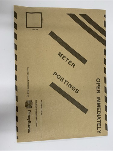 200 meter postings envelopes - postings,