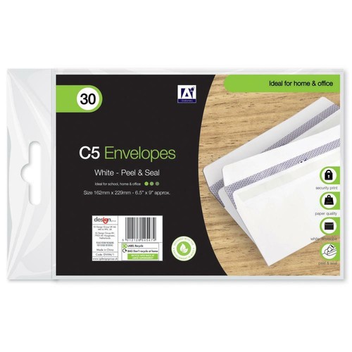 1200 envelopes white - c5/a5,