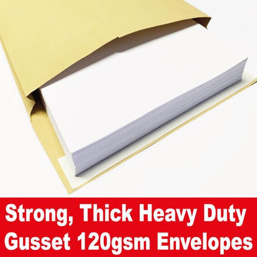 25mm gusset envelopes - c4,