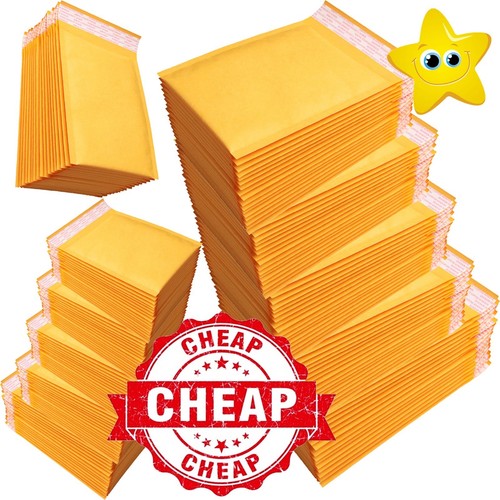 Padded envelopes gold - envelopes,