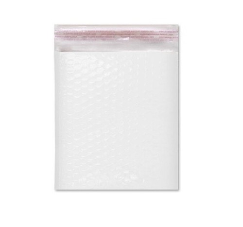 White padded bubble - white,