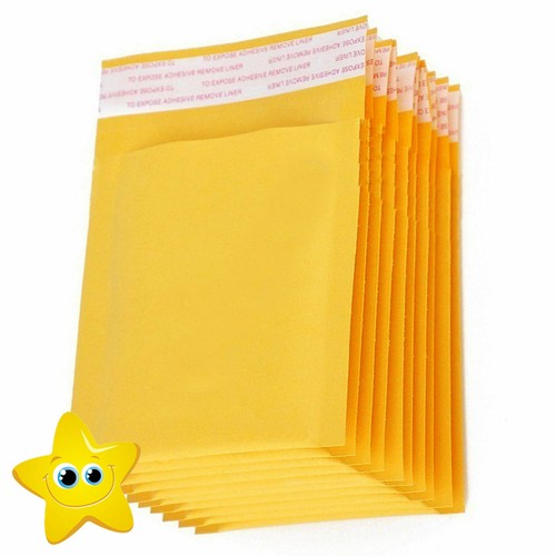 100 small gold padded - padded,, bubble