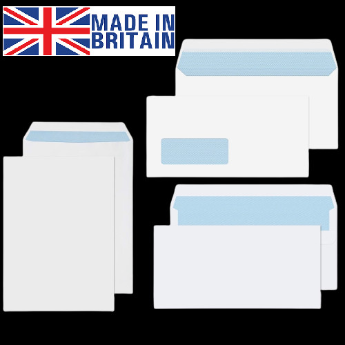 White envelopes self - envelopes, seal